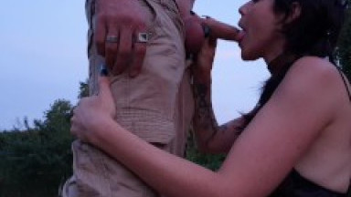 I suck him, he decides to smash my throat, Deep Throat, Hard, saliva, Cumshot
