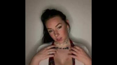 Busty british college teen dominant JOI