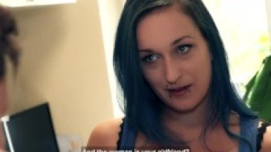 HORNYHOSTEL - Skinny Blonde Missy Luv Banged By Her Roommate Full Scene