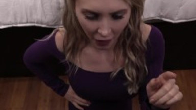 BadMommyPOV - Hot Blonde Stepmom Alix Lynx Almost Gets Caught Fucking Her Stepson