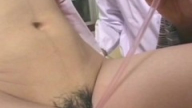 To complete their Geisha training Rio & Remi have a threesome with a horny client